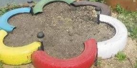 Kako napraviti sandbox od guma